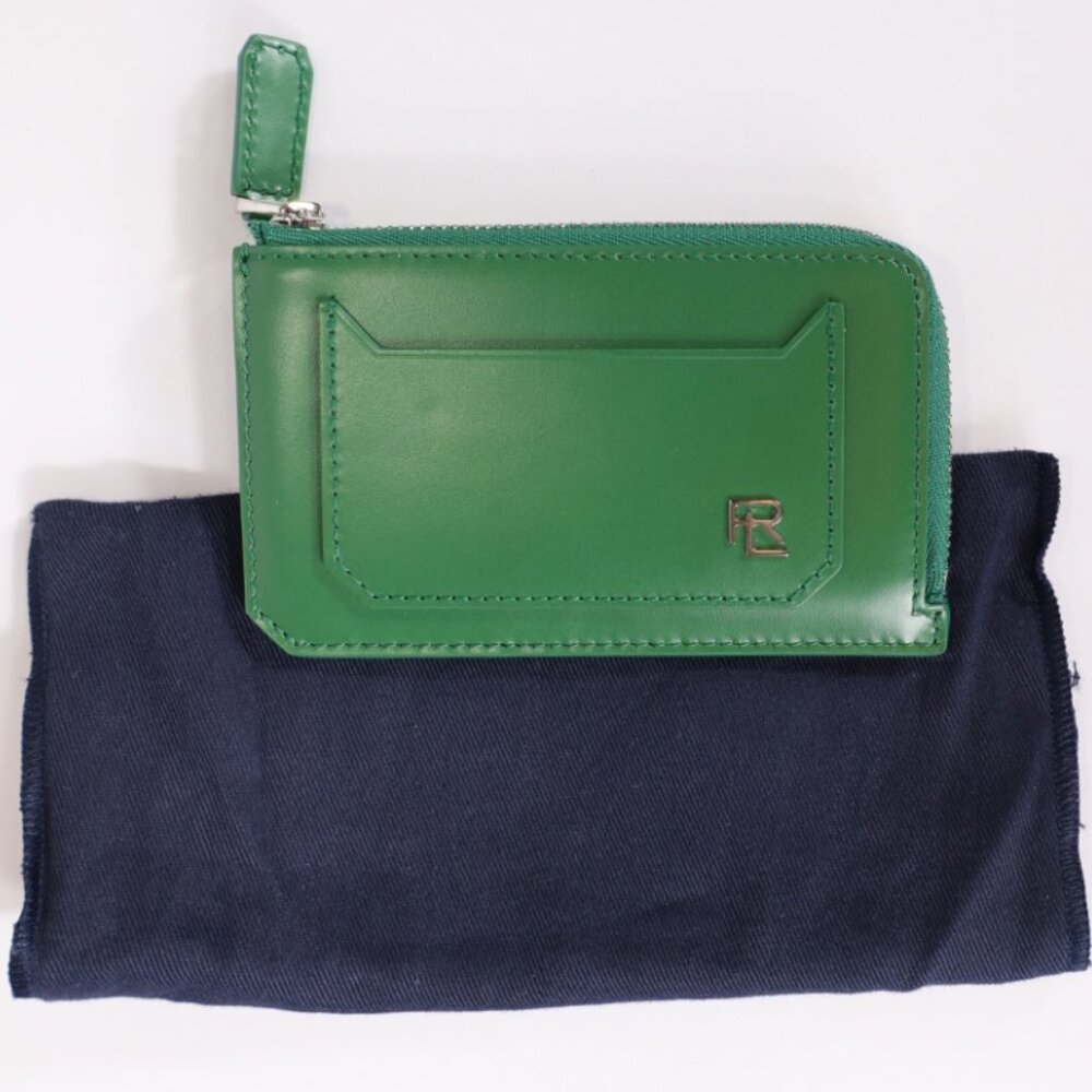 RL BOX CALFSKIN ZIP CARD CASE - Picture 7 of 9